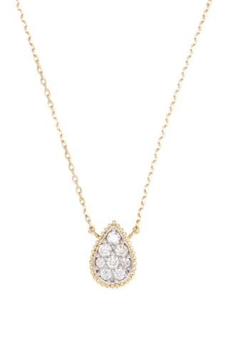Collier Martina - Or jaune et diamants