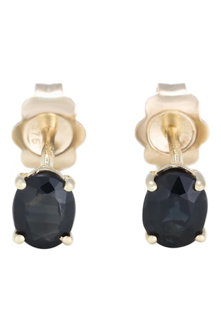 Puces Mariela - Or jaune et saphirs