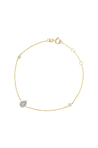 Bracelet Hathor - Or jaune et diamants