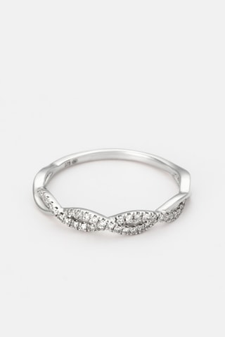 Bague Infini Partagé - Or blanc et diamants