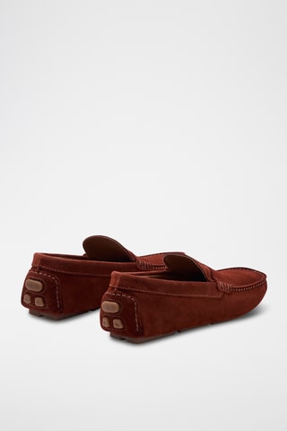 Nubuck Mocassins Pieric - Terracotta