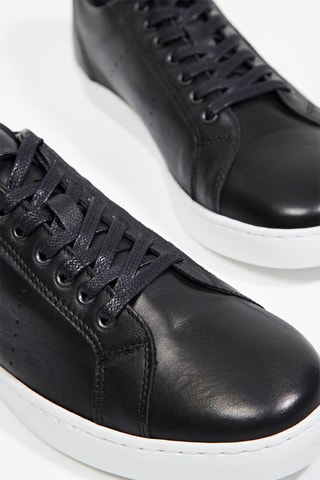 Leren Sneakers Cazitium - Zwart