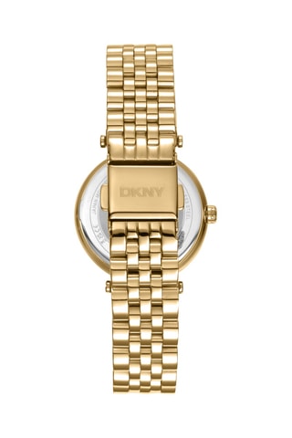 Montre à quartz en acier - Doré