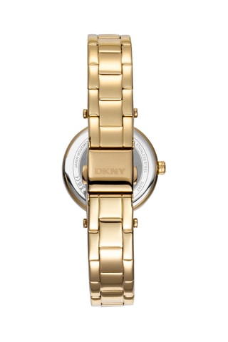 Montre à quartz en acier - Doré et argenté