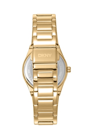 Montre à quartz en acier - Doré