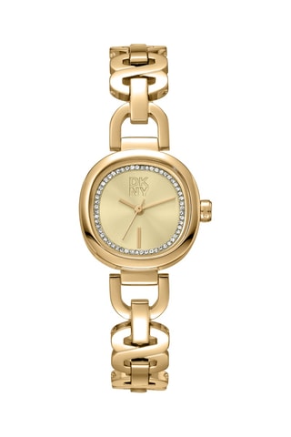 Montre à quartz acier - Doré