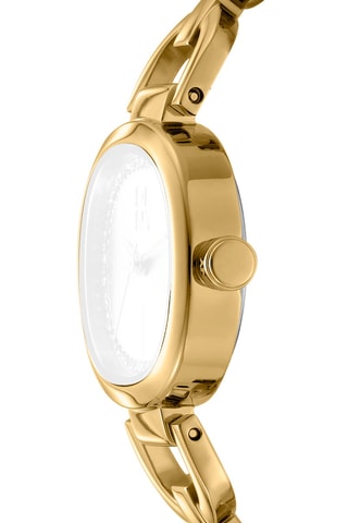 Montre à quartz acier - Doré