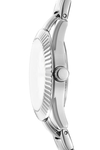 Montre à quartz en acier - Argenté