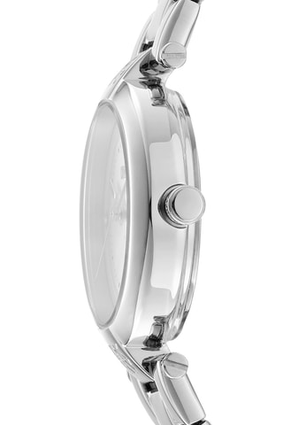 Montre à quartz en acier - Argenté