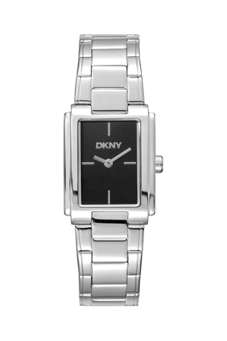 Montre à quartz en acier - Argenté et anthracite