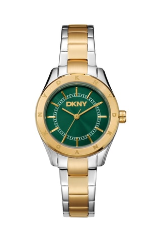 Montre à quartz en acier - Argenté et doré