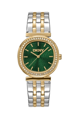 Montre à quartz en acier - Argenté et doré