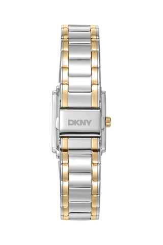 Montre à quartz en acier - Argenté et doré