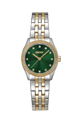 Montre à quartz en acier - Argenté et doré