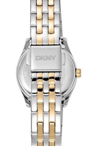 Montre à quartz en acier - Argenté et doré