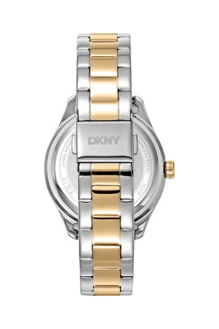 Montre à quartz en acier - Argenté et doré