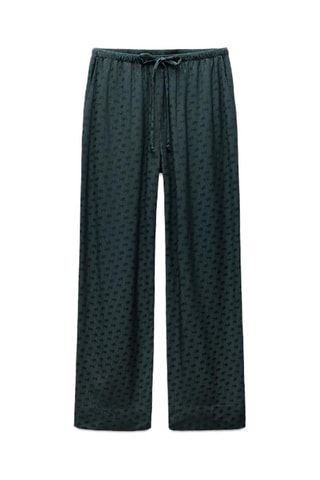 Pantalon de pyjama - Vert foncé