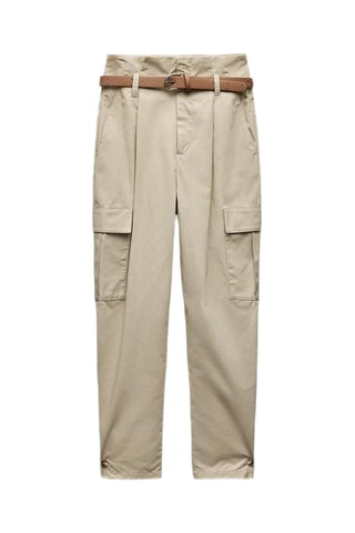 Pantalon cargo - Beige
