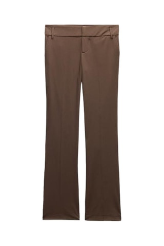 Pantalon flare - Marron