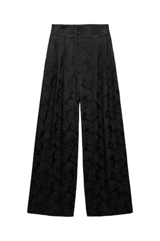 Pantalon large - Noir