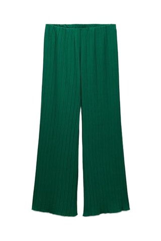 Pantalon plissé - Vert foncé