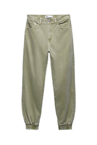 Pantalon jogger - Vert olive