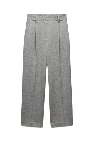 Pantalon droit - Gris clair