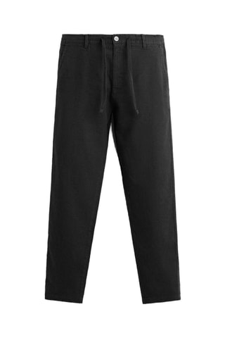Pantalon en lin - Noir