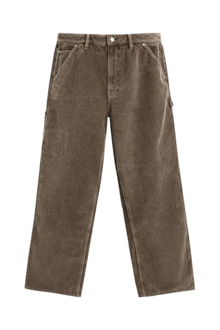 Pantalon en velours - Marron