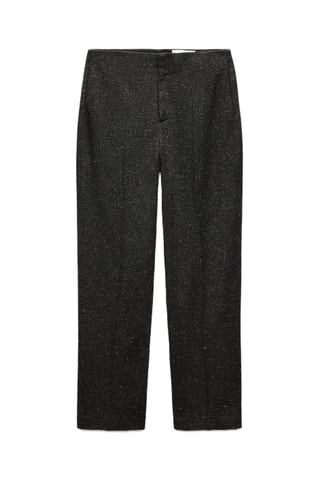Pantalon - Noir chiné