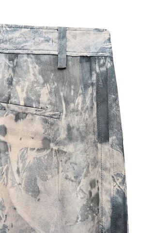 Pantalon tie and dye - Gris clair
