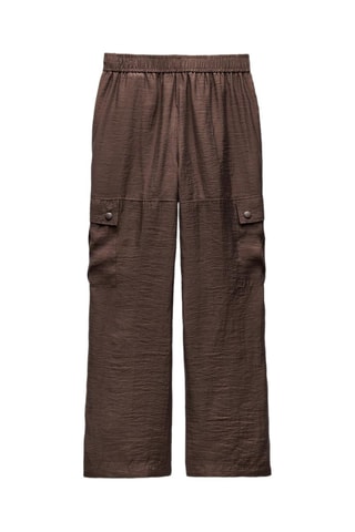 Pantalon cargo - Marron