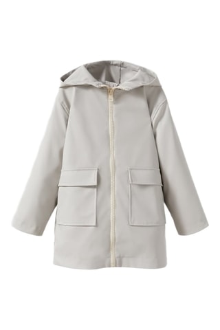 Parka à capuche - Gris clair