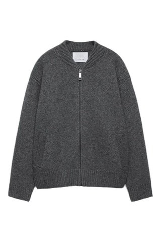 Veste en laine - Gris foncé