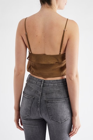 Crop top - Marron clair