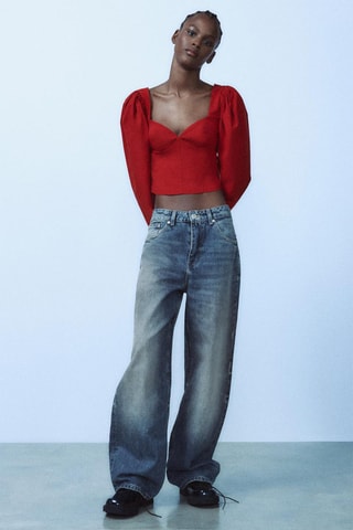 Crop top - Rouge