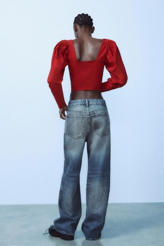 Crop top - Rouge
