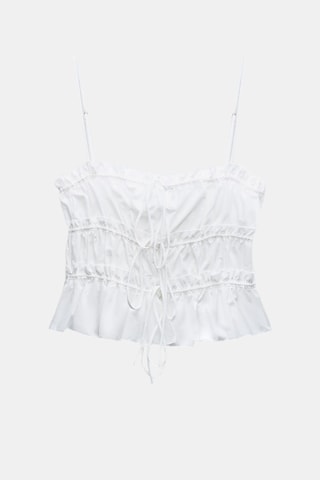 Crop top - Blanc
