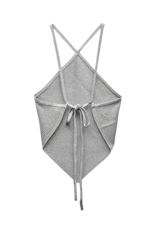 Crop top - Gris