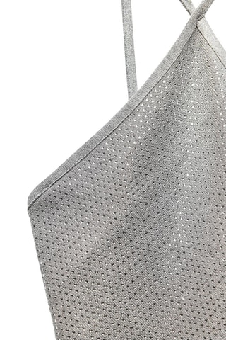 Crop top - Gris