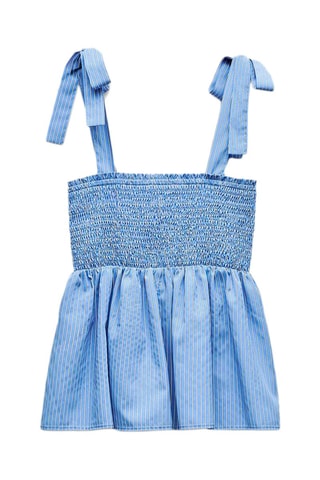 Top - Bleu clair