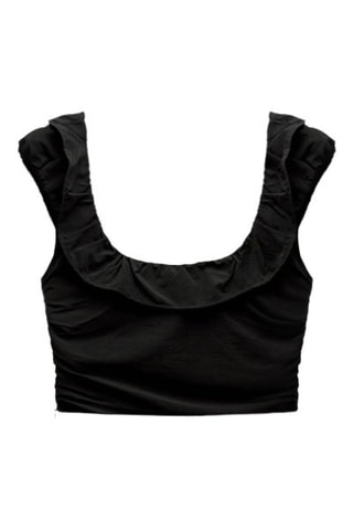 Crop top - Noir