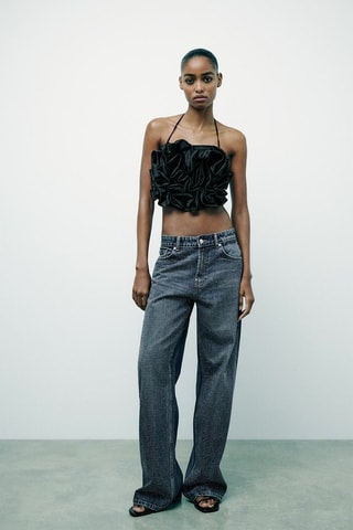 Crop top - Noir