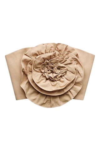 Top bustier - Beige