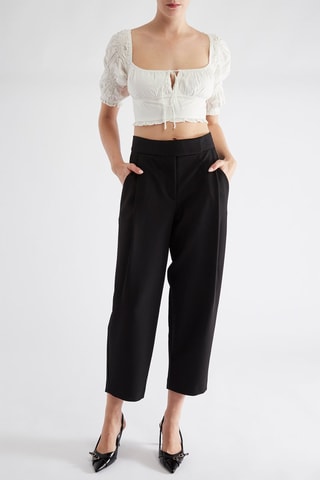 Crop top - Blanc