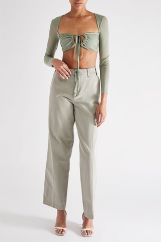 Crop top - Vert d’eau
