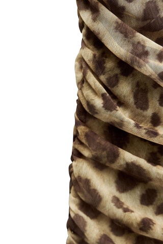 Robe fourreau - Marron