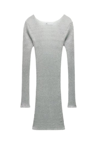Robe droite - Gris