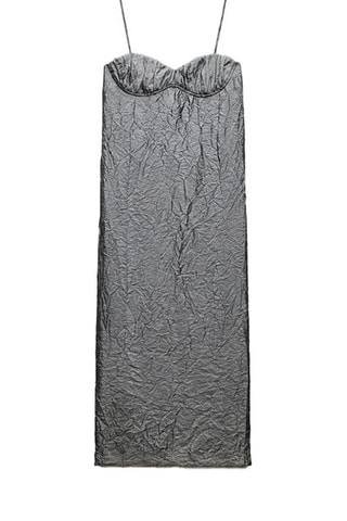 Robe droite - Gris
