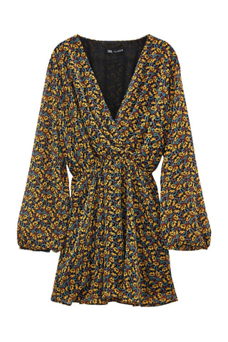 Robe patineuse - Jaune